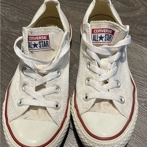 White Converse NEW